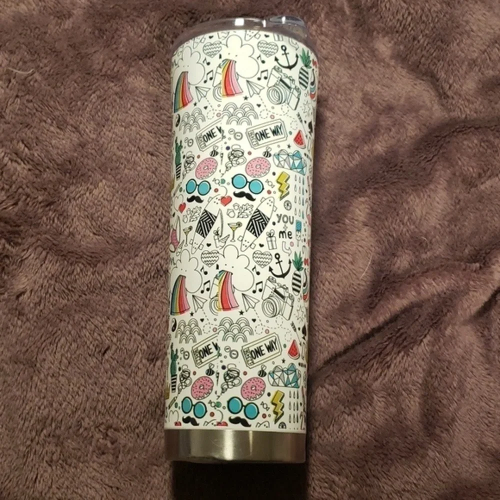 Metal tumbler cup‎